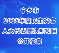 寧鄉(xiāng)市關(guān)于公開(kāi)征集2025年度民生實(shí)事人大代表票決制項(xiàng)目的通告